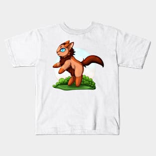 Strong cat Kids T-Shirt